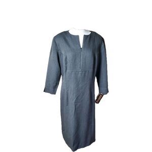 Donizetti Gray Dress Size 10 NWT
